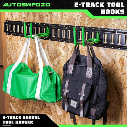 4-Pack E-Track Heavy Duty Shovel/Tool Hanger, E Track Hooks - Image 6