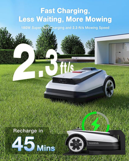 ECOVACS Goat A2500 RTK Robot Lawn Mower, Lidar-Enhanced RTK+Vision Navigation - Image 4