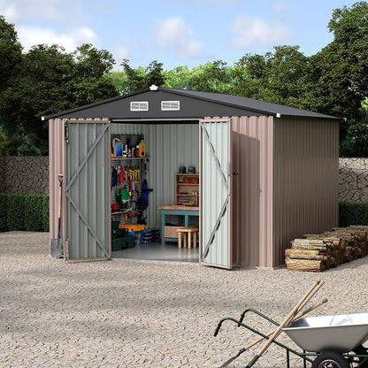 8x10x6.4 FT Outdoor Storage Sheds - Image 8