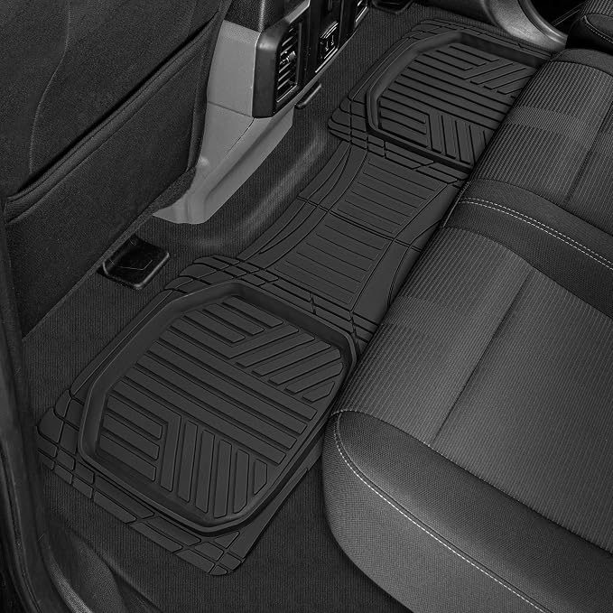 Motor Trend FlexTough™ Deep Dish Plus Rubber Car Floor Mats - Image 7