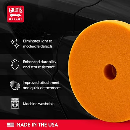 Griot's Garage Orange Foam Correcting Pads - Image 3