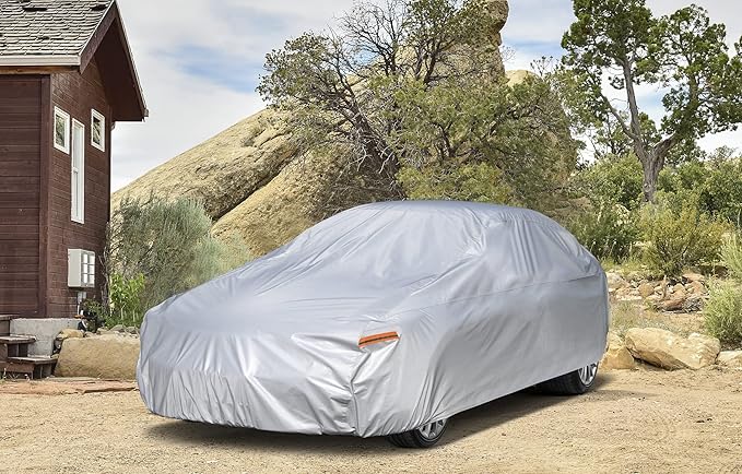 Kayme 6 Layers Car Cover Waterproof All Weather - Image 7