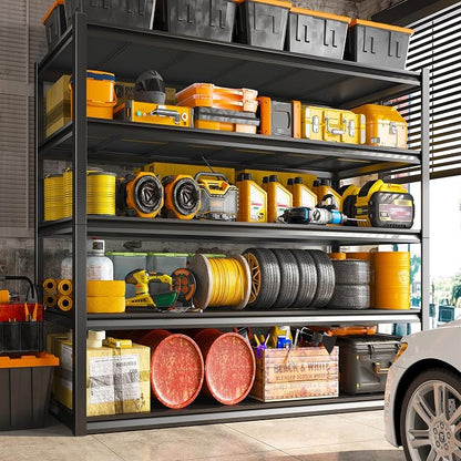 REIBII Garage Shelving 48.2" W Storage Shelves 3000LBS Metal Shelving Heavy - Image 7