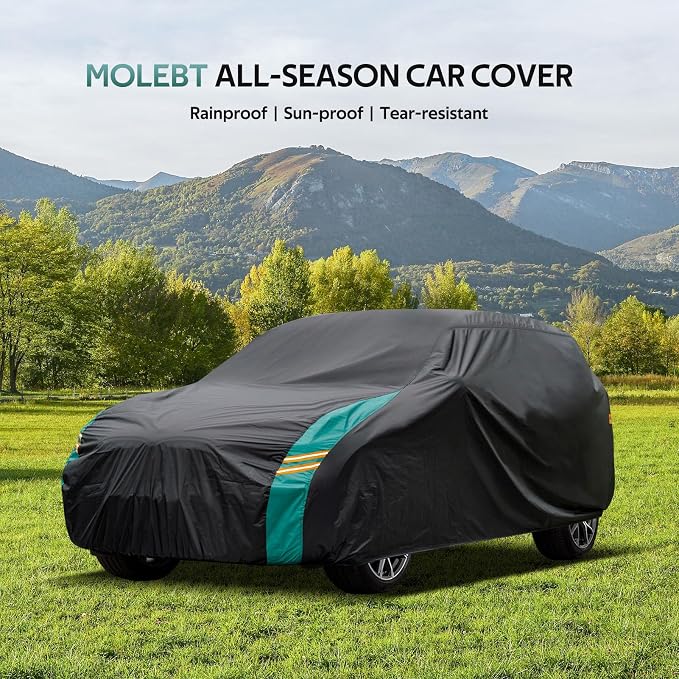 SUV Car Covers Waterproof All Weather, Universal Fit - Image 7