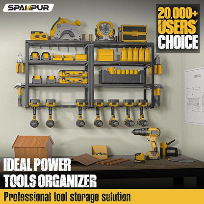 Power Tool Organizer, 15 Min Quick Assembly & Max 420lbs load by Heavy Duty - Image 2