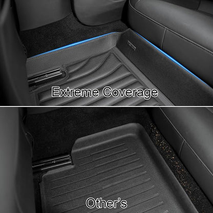 Extreme Coverage Tesla Model 3 Floor Mats 2025 2024 Premium Design Custom Fit - Image 4