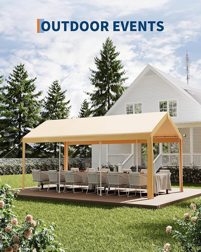 10x20ft Metal Carport Garage - Image 5
