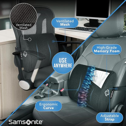 SAMSONITE Lumbar Support Pillow - Image 6
