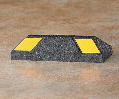 Rubberific Heavy Duty Rubber Parking Stop Durable Easy to Install Reflective - Image 8