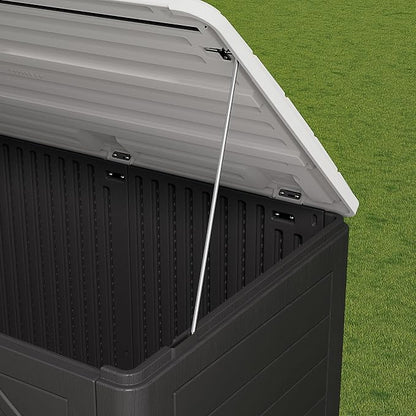 HOMSPARK Storage Shed Weather Resistance, Horizontal Storage Shed - Image 7