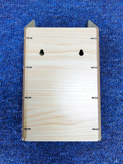 6-Tier Hanging Wooden Sandpaper Storage Holder, Sandpaper Organizer - Image 7