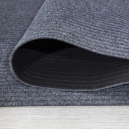 Ottomanson 5' x 6'6" Mud Mat Area Rug Scraper Carpet - Image 9