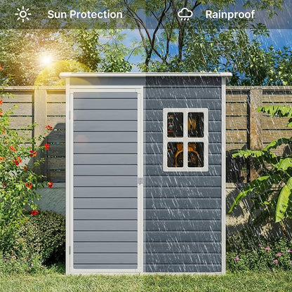 Gizoon 5x3 FT Outdoor Storage Shed - Image 5