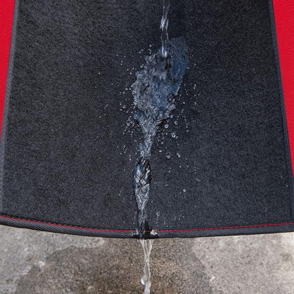 CAR PASS Waterproof Universal Faux Leather 3Row Car Floor Mats, Set of Vehicles - Image 6