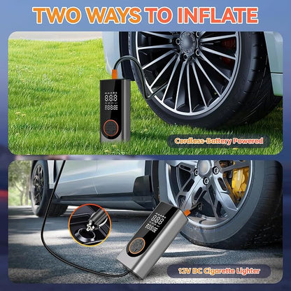 Tire Inflator Portable Air Compressor 150PSI Air Pump - Image 4