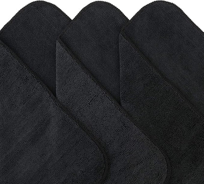 POLYTE Premium Microfiber Cleaning Towel, 16 x 16 in, 12 Pack - Image 2