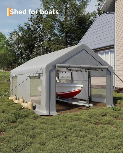10x20 Ft Carport, Car Port - Image 5