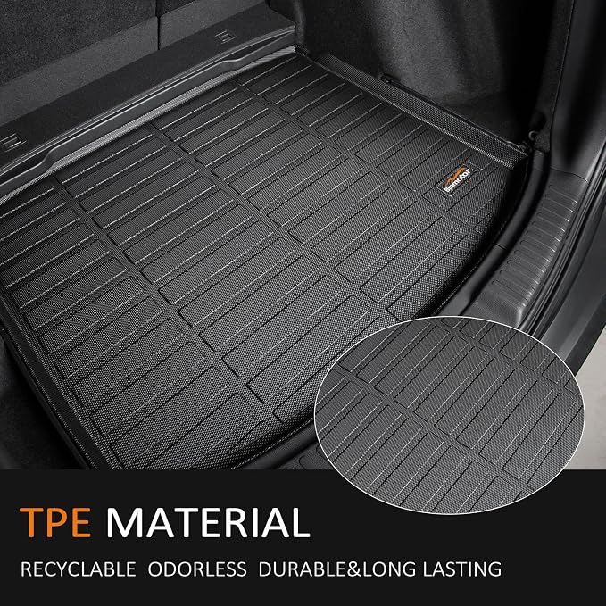 Binmotor-All Weather Floor Mats Cargo Liner Set - Image 8
