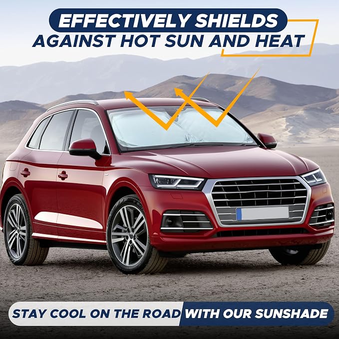 EcoNour Foldable Car Windshield Sunshade | Sun Shade - Image 5