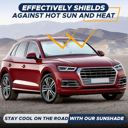 EcoNour Foldable Car Windshield Sunshade | Sun Shade - Image 5