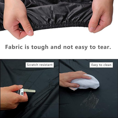 MORNYRAY Waterproof Car Cover All Weather Snowproof UV Protection Windproof - Image 7