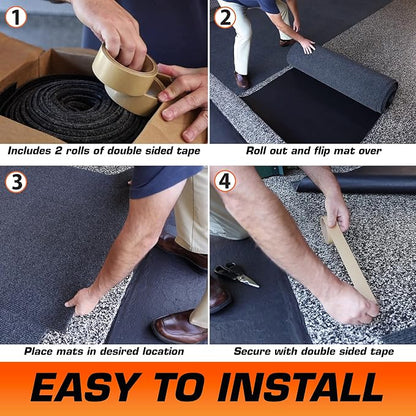 Armor All Premium Garage Floor Mat, Increased Thickness & Cushion, Protects - Image 5