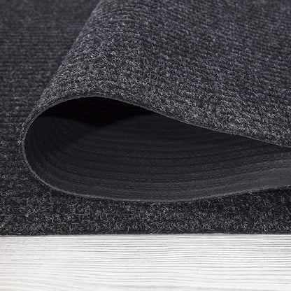 Ottomanson 5' x 6'6" Mud Mat Area Rug Scraper Carpet - Image 9