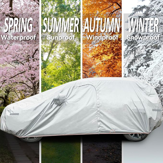 Waterproof SUV Car Cover Fit for Lexus RX350/350H/RX450H/RX500H/RX300/330 - Image 7