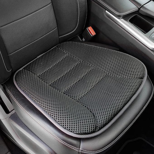 AEROiVi Car Seat Cushion for Driving, Breathable 3D Air Mesh, Non-Slip Bottom by AEROiVi