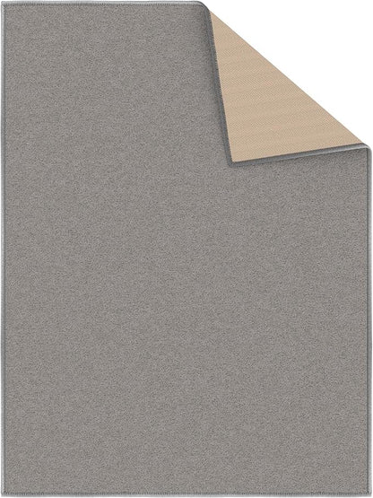 Ottomanson Rugs for Entryway 2'3" x 3' Non Slip Solid Small Area Rugs Durable - Image 7