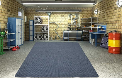 Ottomanson 5' x 6'6" Mud Mat Area Rug Scraper Carpet - Image 3