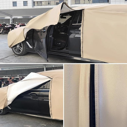 Heavy Duty Outdoor Car Cover Compatible - Image 5