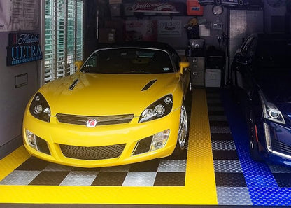 Big Floors GarageTrac Diamond, Interlocking Non-Slip Garage Flooring Tile - Image 7