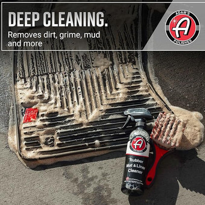 Adam's Polishes Rubber Mat & Liner Cleaner 2-Pack Protectant & Rubber Floor Mat - Image 4