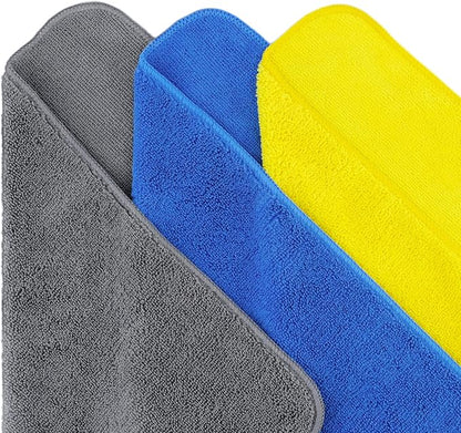 POLYTE Premium Microfiber Cleaning Towel, 16x16 in 24 Pack - Image 2